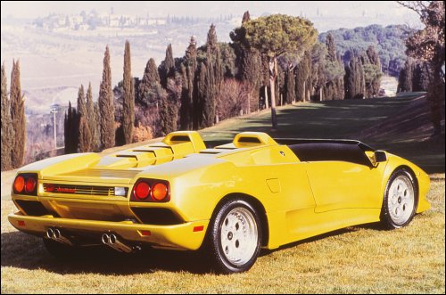 Lamborghini Diablo Roadster prototype (1992)